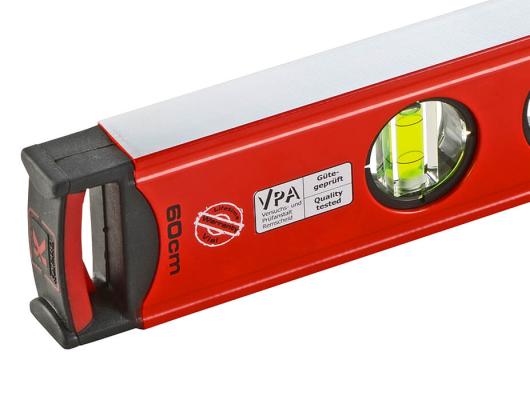 KAPRO APOLLO Prof. vaterpas 80 cm med DualView og 3 acryl-libeller